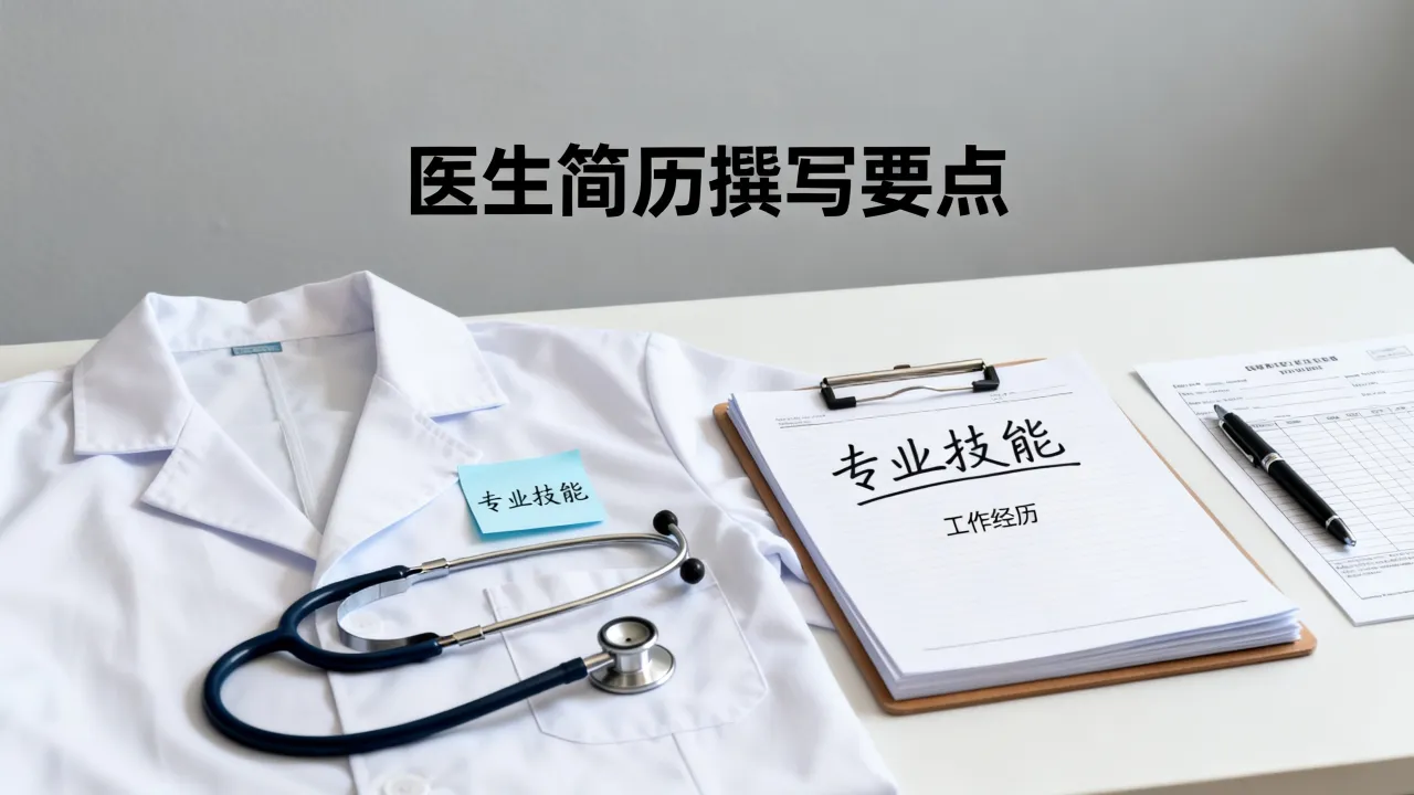 医生个人简历怎么写?医生简历怎么写才能吸引医院?医生简历模板-图1 医生个人简历怎么写?医生简历怎么写才能吸引医院?医生简历模板-图1