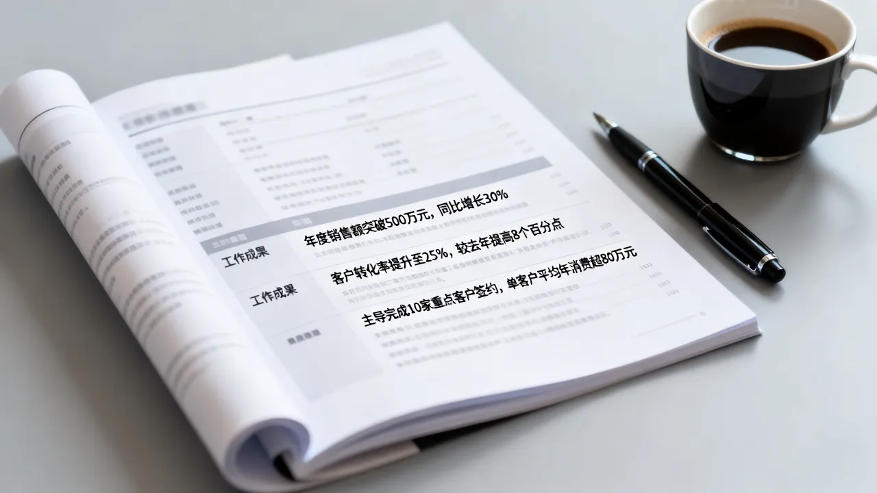 简历中销售业绩怎么写,简历销售业绩怎么写才能让HR眼前一亮-图2 简历中销售业绩怎么写,简历销售业绩怎么写才能让HR眼前一亮-图2