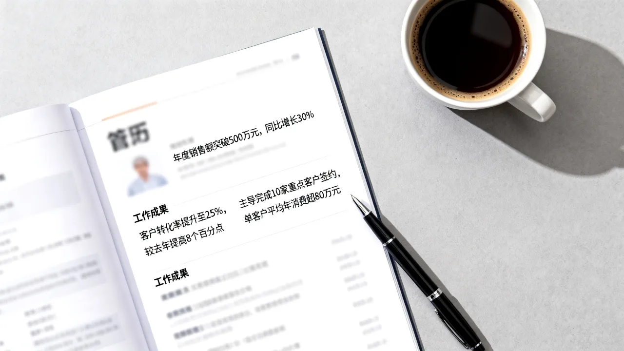 简历中销售业绩怎么写,简历销售业绩怎么写才能让HR眼前一亮-图3 简历中销售业绩怎么写,简历销售业绩怎么写才能让HR眼前一亮-图3