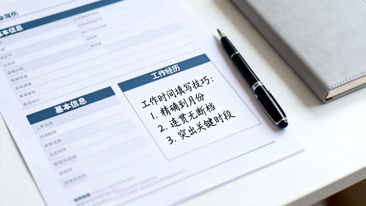 简历上工作时间怎么写,填写简历工作经历时间有什么技巧?-图2 简历上工作时间怎么写,填写简历工作经历时间有什么技巧?-图2