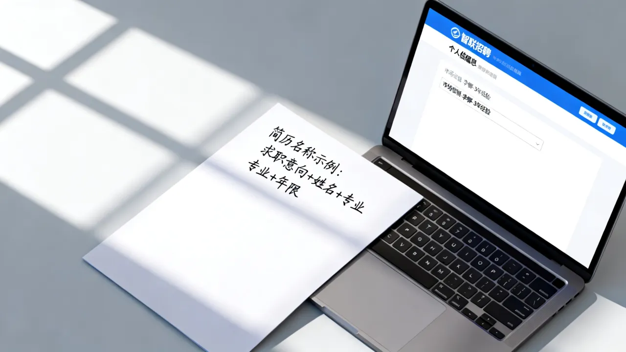 智联上简历名称怎么写,智联招聘简历名称怎么填才能吸引HR?-图2 智联上简历名称怎么写,智联招聘简历名称怎么填才能吸引HR?-图2
