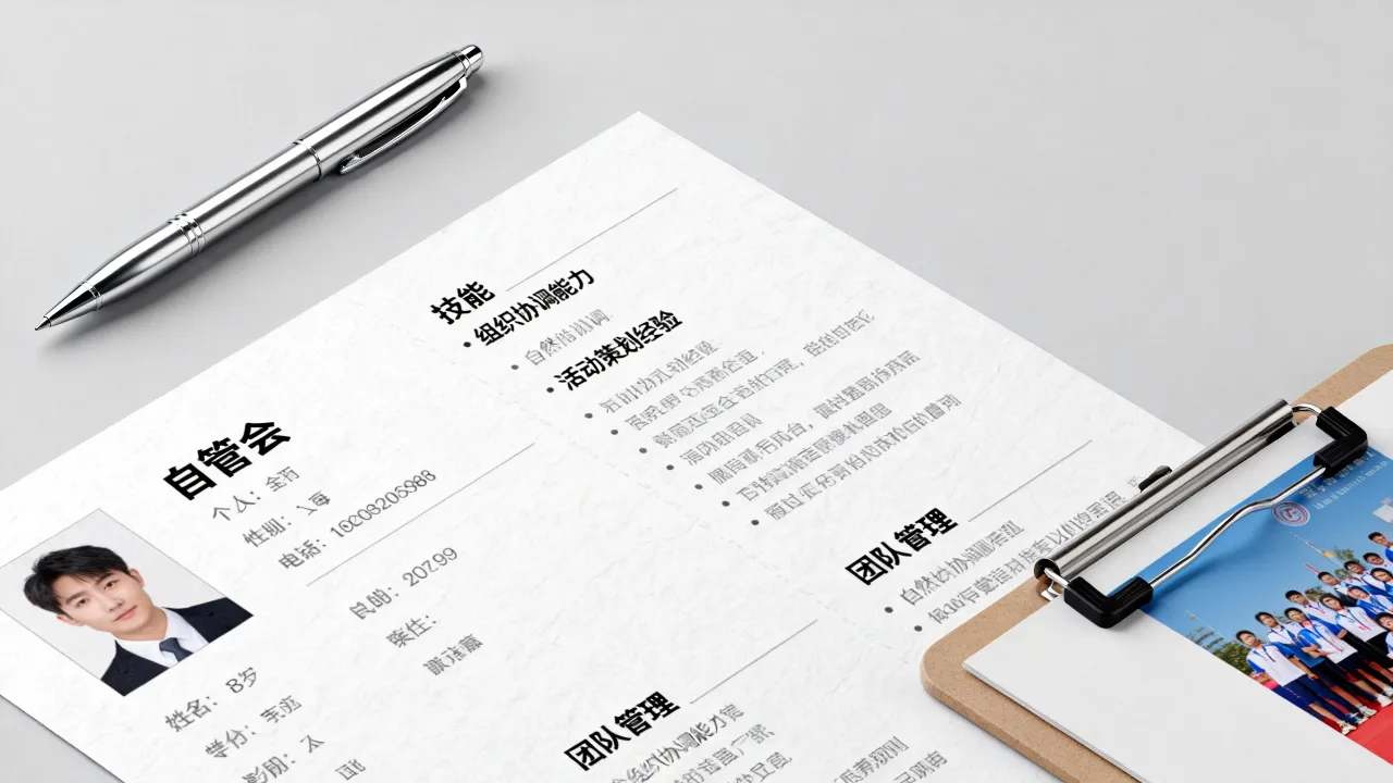 自管会个人简历怎么写,自管会个人简历怎么写才能突出个人优势?-图3 自管会个人简历怎么写,自管会个人简历怎么写才能突出个人优势?-图3