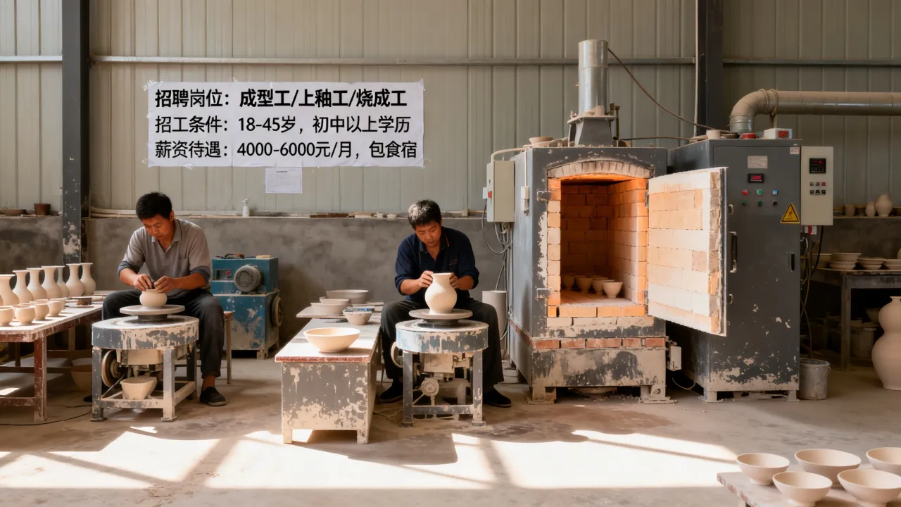 长葛市瓷厂招聘信息有哪些,长葛瓷厂招工条件薪资待遇怎么样?-图2 长葛市瓷厂招聘信息有哪些,长葛瓷厂招工条件薪资待遇怎么样?-图2