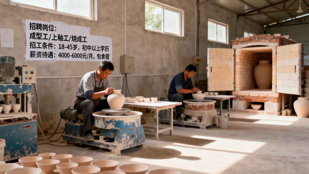 长葛市瓷厂招聘信息有哪些,长葛瓷厂招工条件薪资待遇怎么样?-图3 长葛市瓷厂招聘信息有哪些,长葛瓷厂招工条件薪资待遇怎么样?-图3