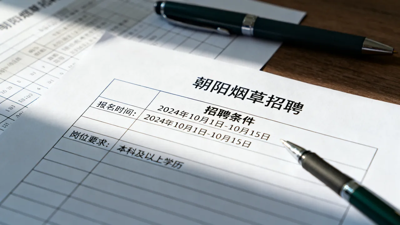 朝阳烟草招聘条件有哪些,朝阳烟草招聘公告最新-图3 朝阳烟草招聘条件有哪些,朝阳烟草招聘公告最新-图3