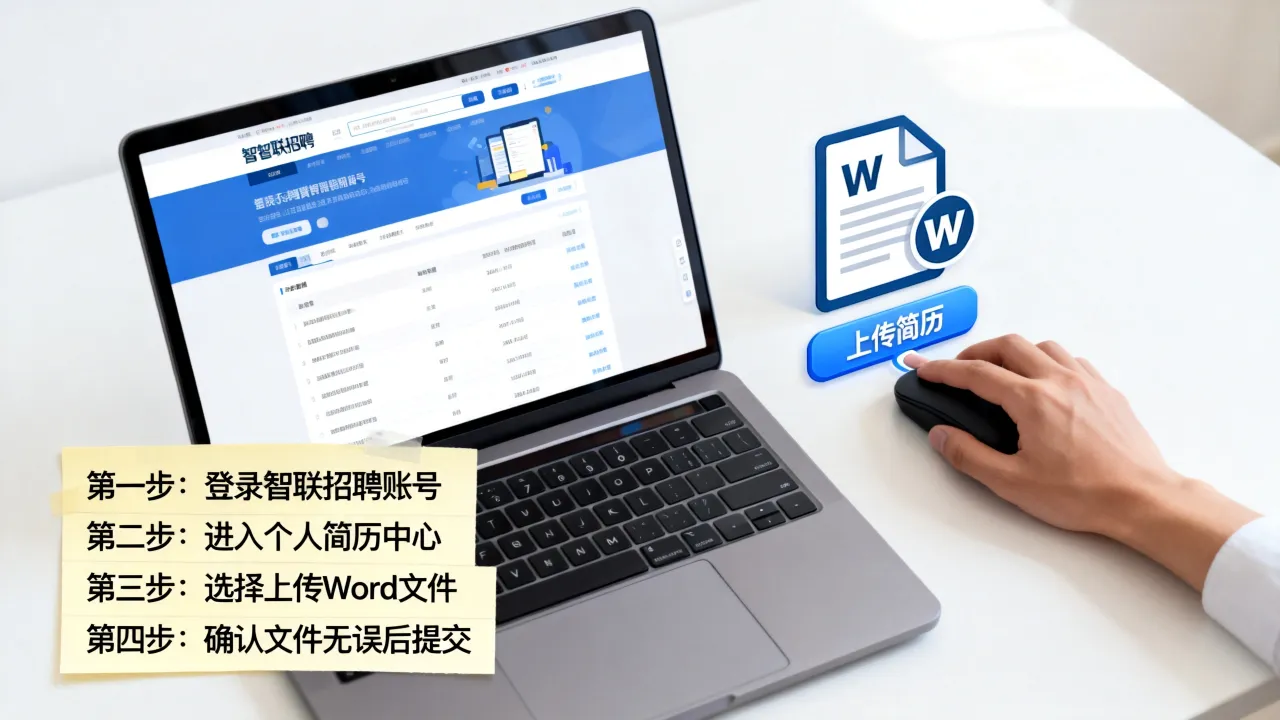 智联招聘怎么上传word简历,上传Word简历步骤是什么?-图1 智联招聘怎么上传word简历,上传Word简历步骤是什么?-图1