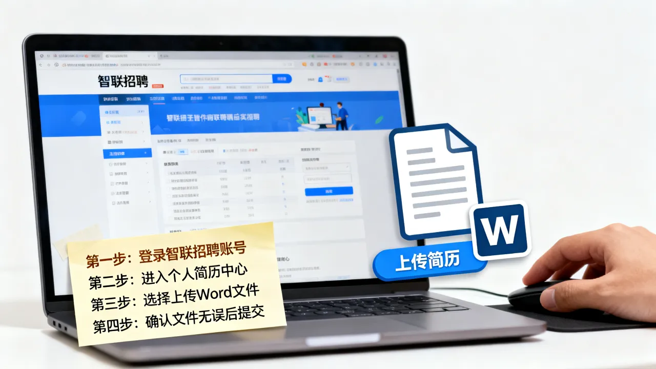 智联招聘怎么上传word简历,上传Word简历步骤是什么?-图2 智联招聘怎么上传word简历,上传Word简历步骤是什么?-图2