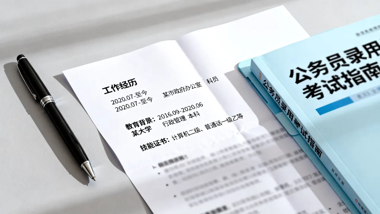 公务员主要简历怎么写,公务员简历个人主要经历怎么写-图3 公务员主要简历怎么写,公务员简历个人主要经历怎么写-图3