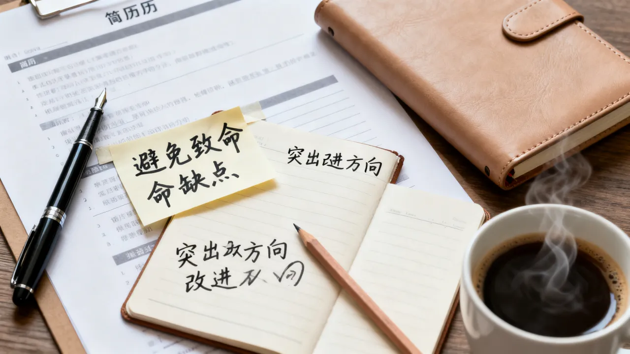 简历中的缺点该怎么写，简历缺点怎么写才不影响面试？-图1