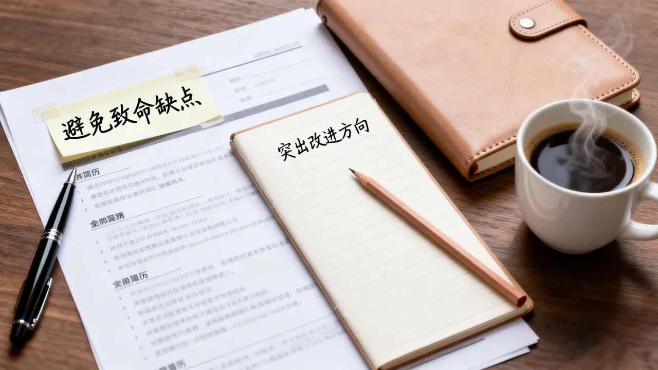 简历中的缺点该怎么写，简历缺点怎么写才不影响面试？-图2