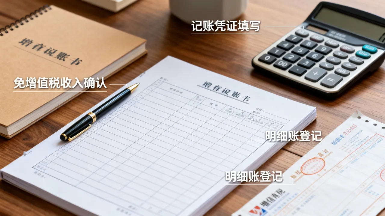 免增值税做账,免增值税收入怎么做账-图2 免增值税做账,免增值税收入怎么做账-图2
