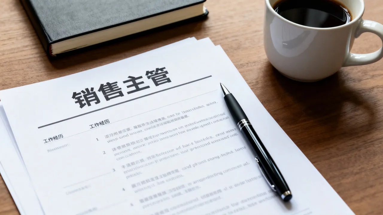 销售主管的简历怎么写,销售主管简历范文模板工作经历怎么写?