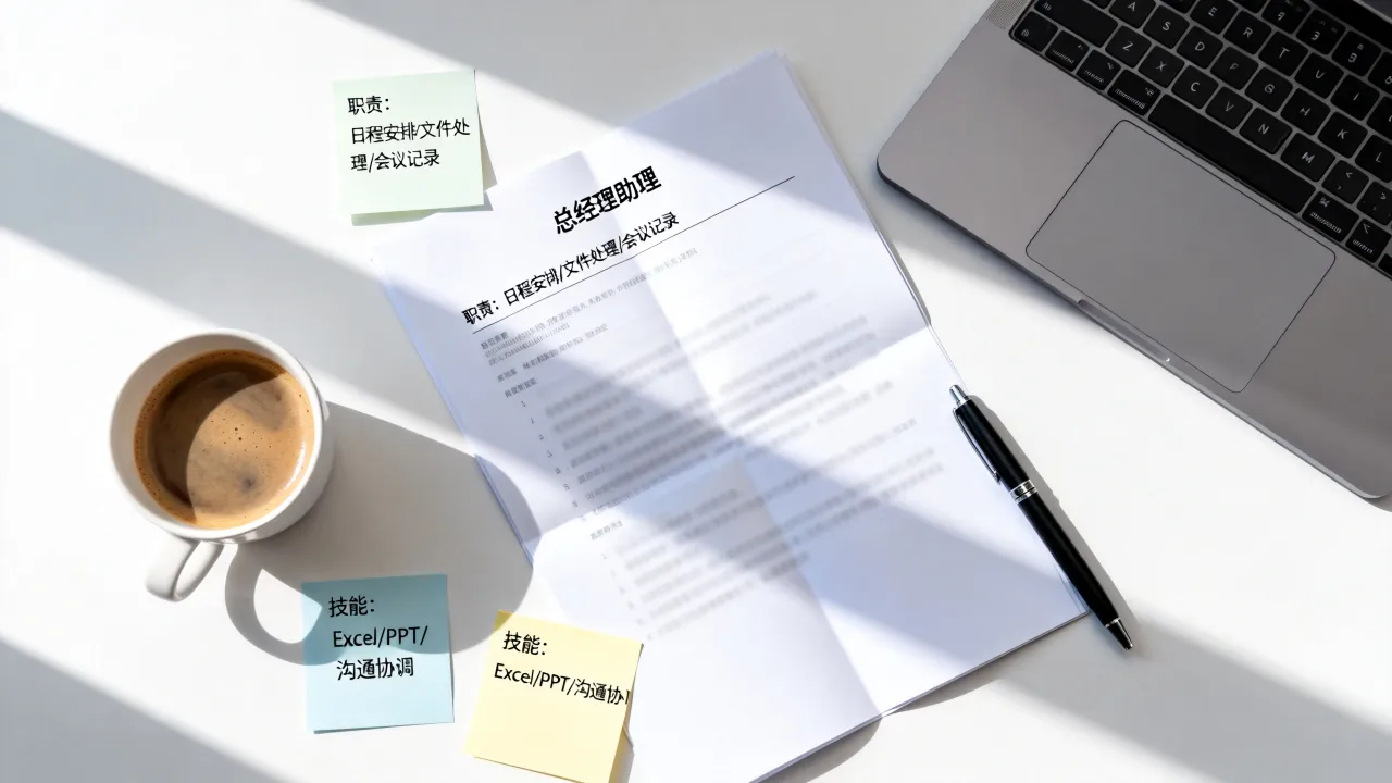 总经理助理简历怎么写,总经理助理简历范文模板及自我评价怎么写-图2 总经理助理简历怎么写,总经理助理简历范文模板及自我评价怎么写-图2