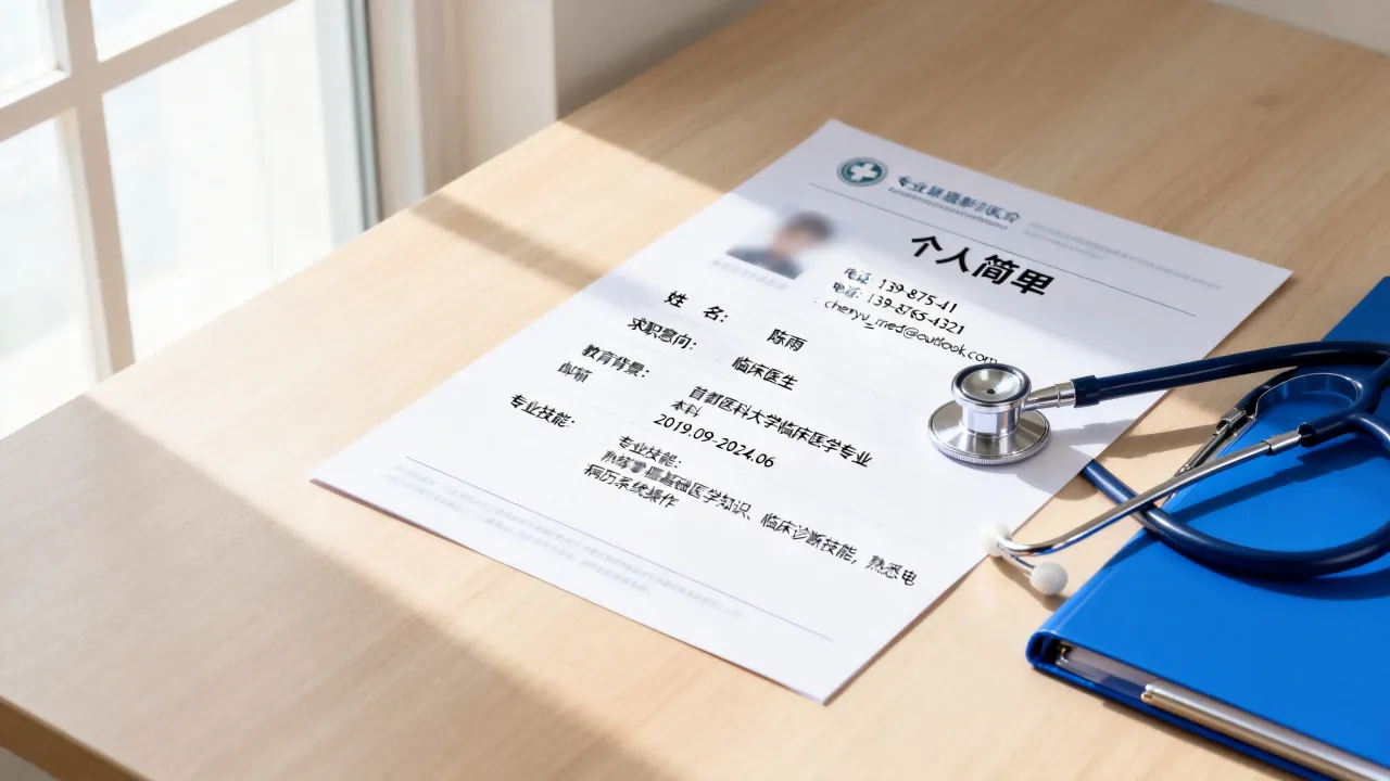 医学类个人简历怎么写,医学类个人简历有哪些注意事项?-图3 医学类个人简历怎么写,医学类个人简历有哪些注意事项?-图3