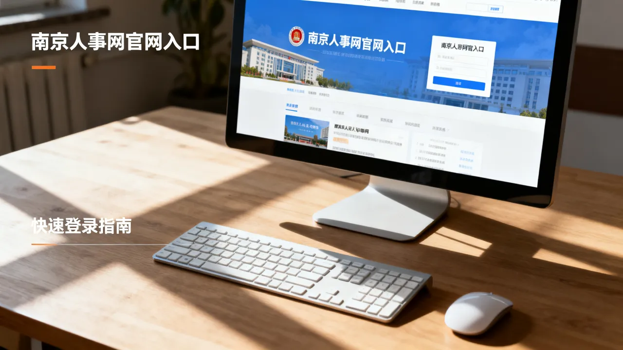南京人事网官网的具体入口是什么?怎么快速登录?