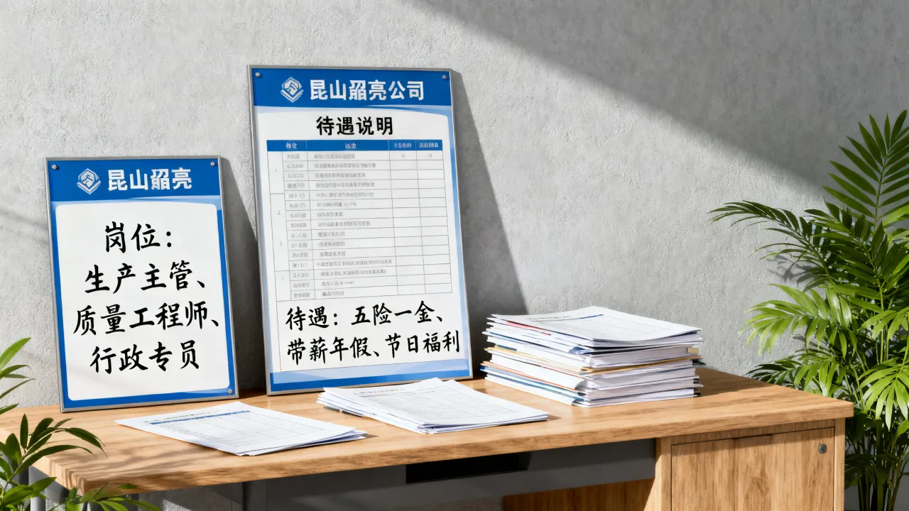 昆山显亮招聘岗位有哪些？昆山显亮招聘待遇怎么样？-图3