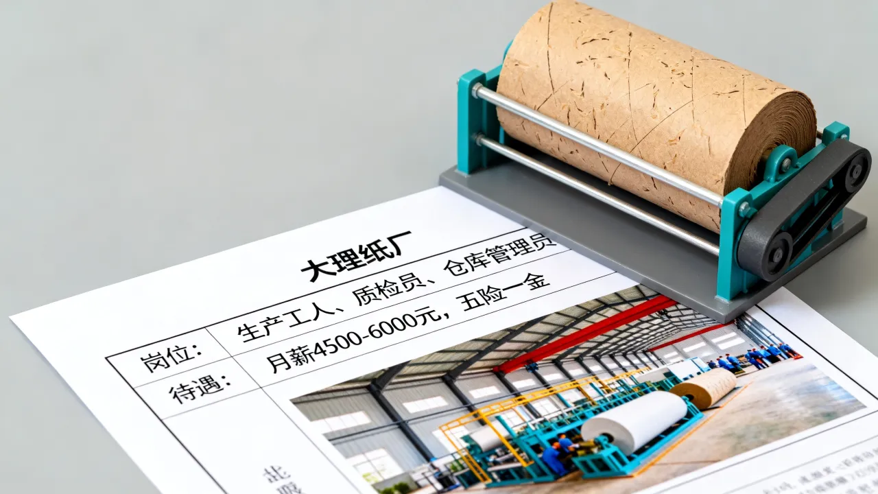 大理纸厂招聘有哪些岗位？工资待遇怎么样，长尾疑问词