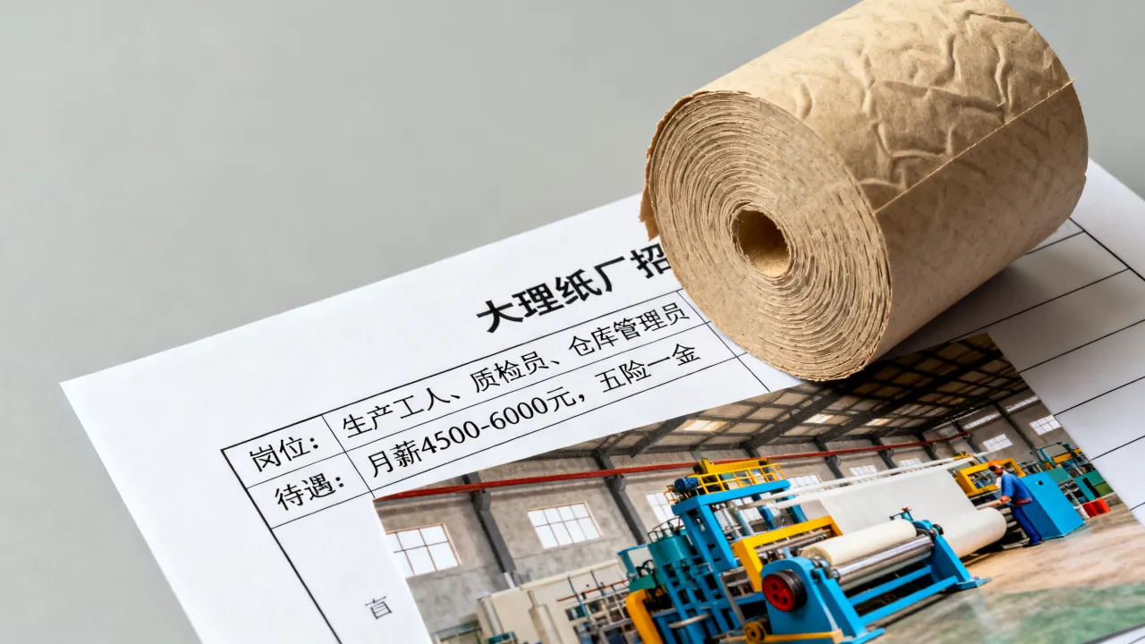 大理纸厂招聘有哪些岗位?工资待遇怎么样,长尾疑问词-图2 大理纸厂招聘有哪些岗位?工资待遇怎么样,长尾疑问词-图2