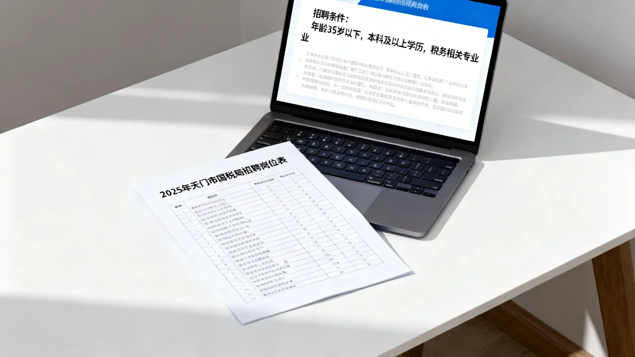 天门国税招聘条件有哪些,2025年天门市国税局招聘岗位表在哪看-图3 天门国税招聘条件有哪些,2025年天门市国税局招聘岗位表在哪看-图3