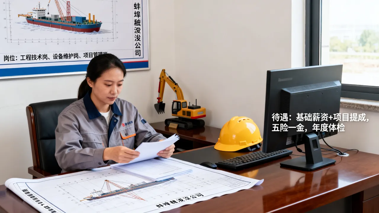 蚌埠疏浚公司招聘靠谱吗,有哪些岗位待遇怎么样?-图3 蚌埠疏浚公司招聘靠谱吗,有哪些岗位待遇怎么样?-图3