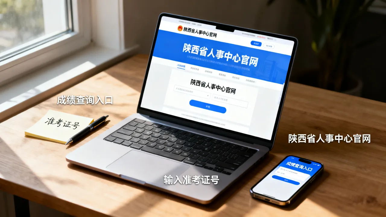 陕西省人事中心考试成绩何时公布,在哪里查询?
