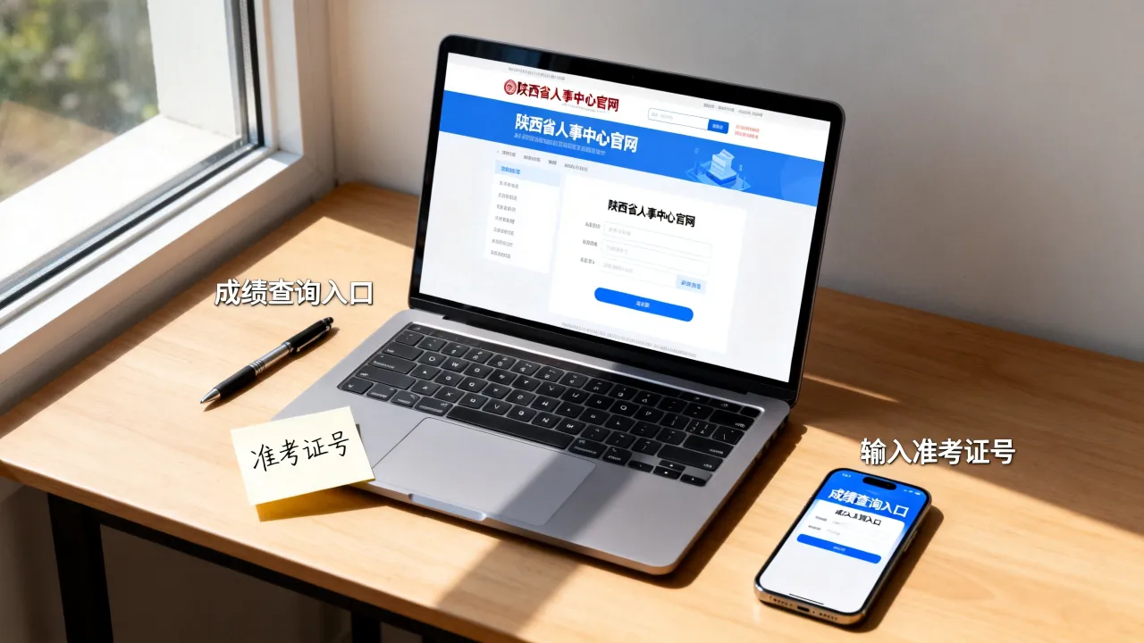 陕西省人事中心考试成绩何时公布,在哪里查询?-图3 陕西省人事中心考试成绩何时公布,在哪里查询?-图3