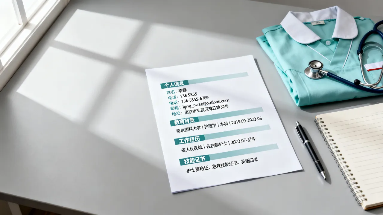 护士电子版简历怎么做,护士求职简历模板哪里找?-图3 护士电子版简历怎么做,护士求职简历模板哪里找?-图3