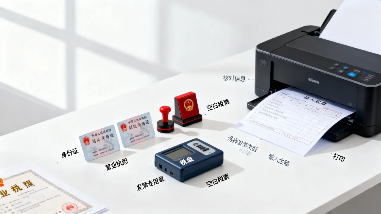 如何打税票?需要准备哪些材料,具体操作流程步骤