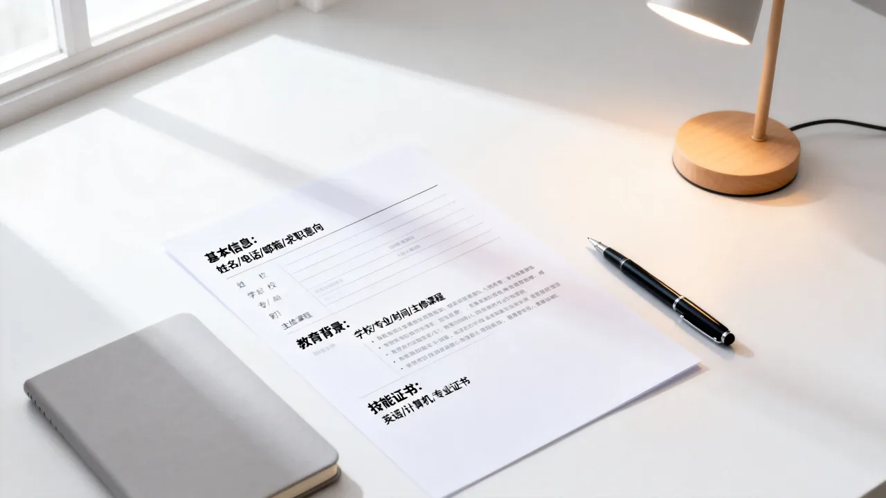 大学生面试简历怎么写,应届生无经验简历怎么写?-图3 大学生面试简历怎么写,应届生无经验简历怎么写?-图3