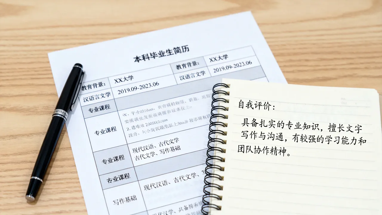本科毕业生简历怎么写,应届生自我评价怎么写-图3 本科毕业生简历怎么写,应届生自我评价怎么写-图3