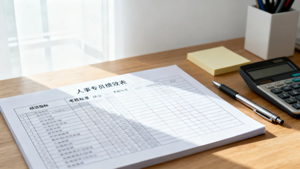 人事专员绩效表怎么设计?人事专员绩效考核表模板-图3 人事专员绩效表怎么设计?人事专员绩效考核表模板-图3
