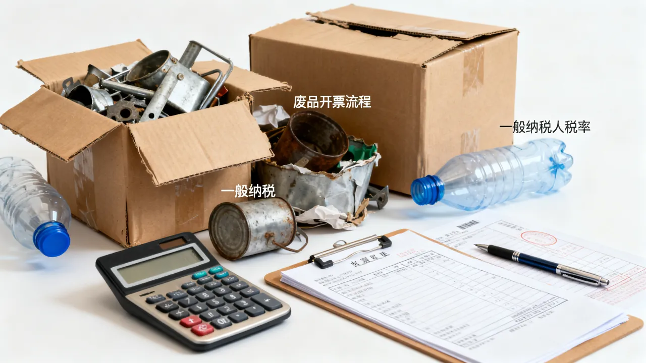 废品如何开票，废品回收一般纳税人开票税率是多少？-图2