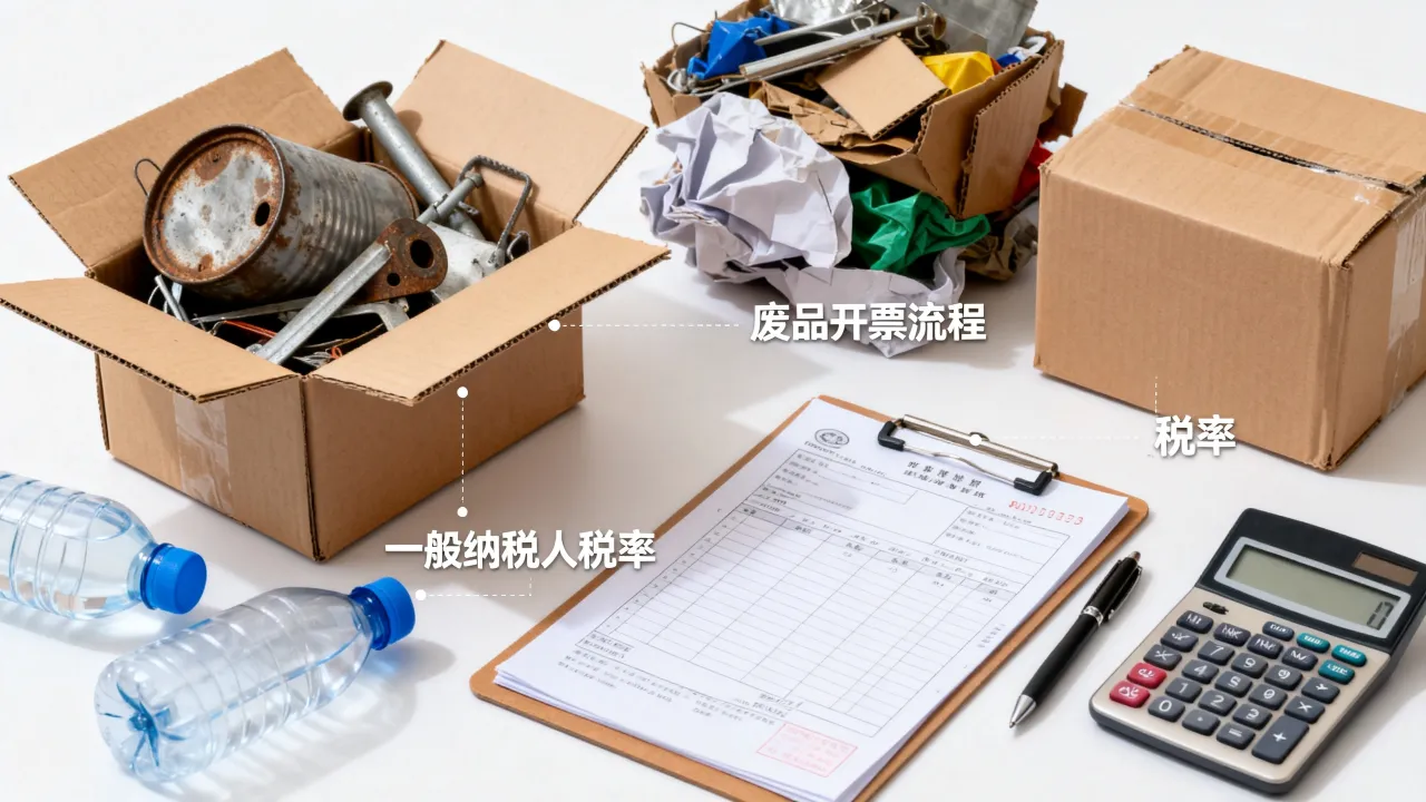 废品如何开票，废品回收一般纳税人开票税率是多少？-图3