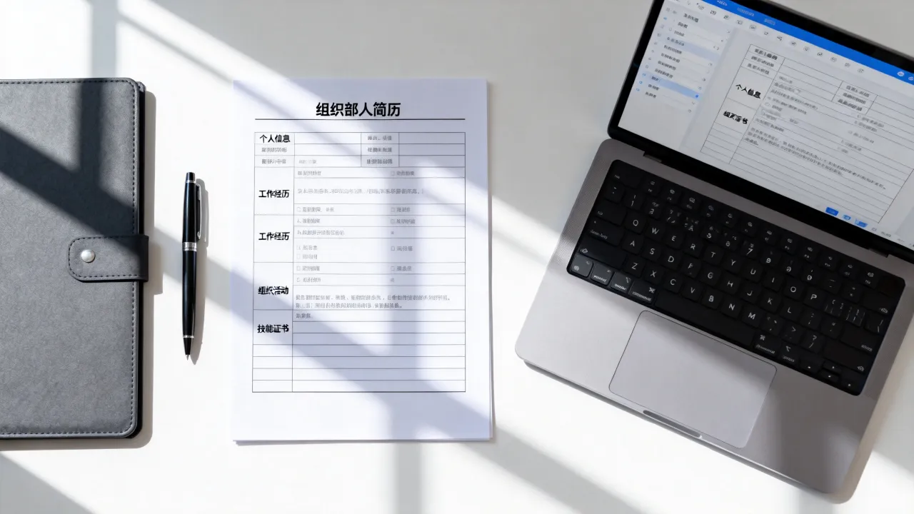 组织部个人简历怎么写，组织部简历应包含哪些内容-图1