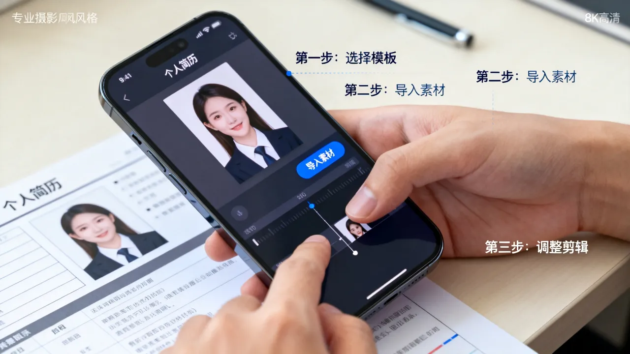 个人简历表怎么做视频,手机制作教程哪个好用?-图2 个人简历表怎么做视频,手机制作教程哪个好用?-图2