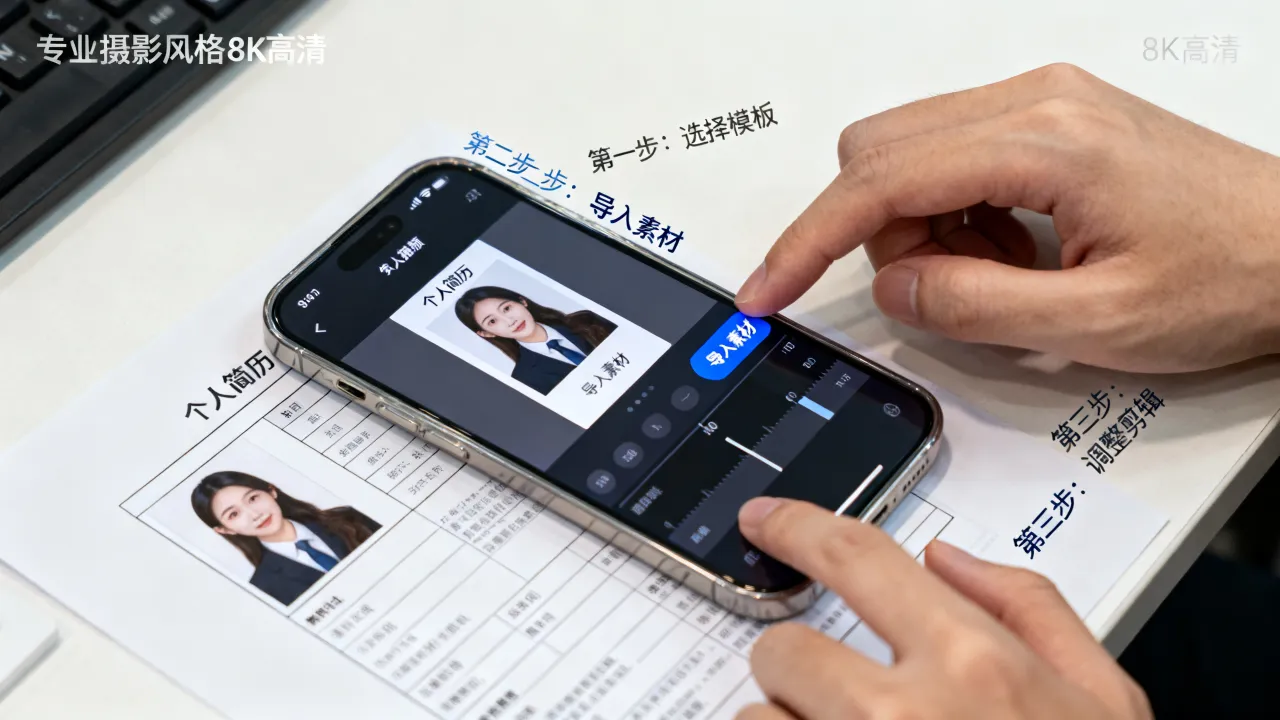 个人简历表怎么做视频,手机制作教程哪个好用?-图3 个人简历表怎么做视频,手机制作教程哪个好用?-图3
