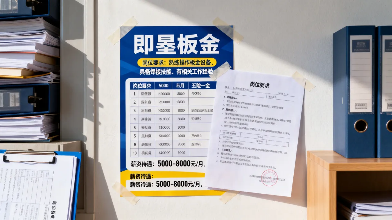 即墨板金招聘有哪些岗位要求,薪资待遇怎么样?-图2 即墨板金招聘有哪些岗位要求,薪资待遇怎么样?-图2