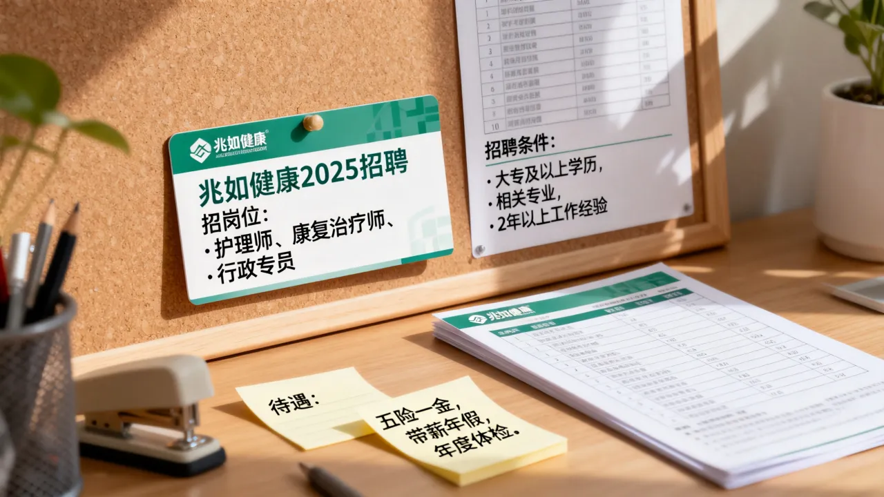 兆如健康招聘有哪些岗位，兆如健康2025招聘条件及待遇怎么样-图2