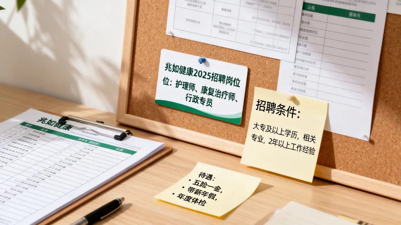 兆如健康招聘有哪些岗位，兆如健康2025招聘条件及待遇怎么样-图3