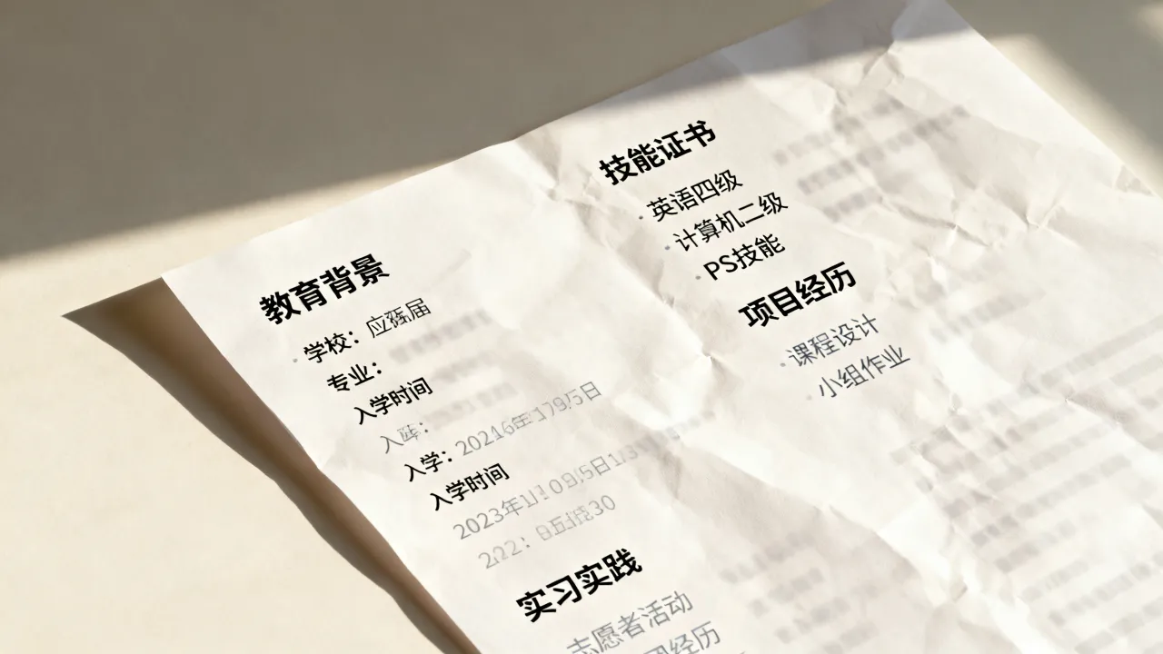 简历怎么丰富，没有工作经历的应届生如何充实简历？-图2