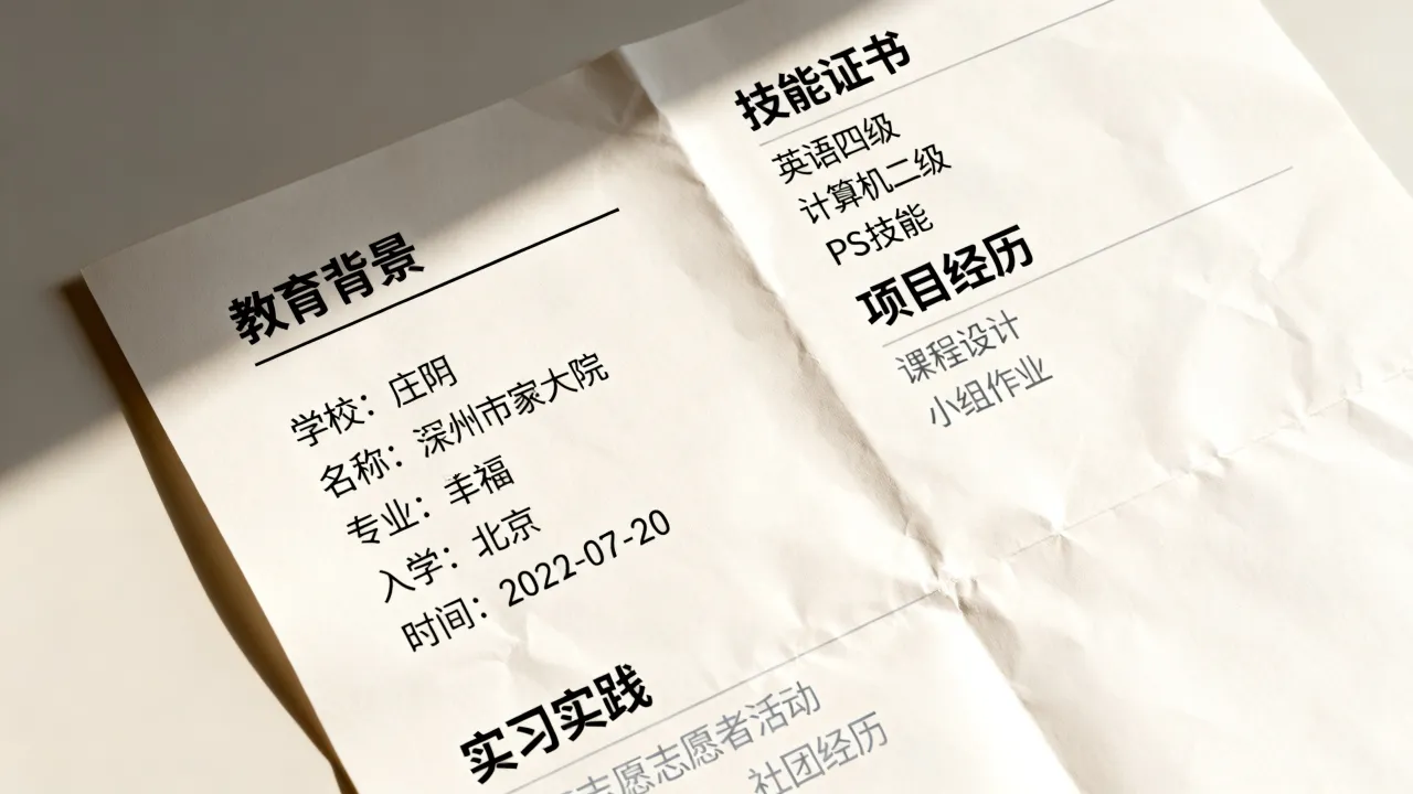 简历怎么丰富，没有工作经历的应届生如何充实简历？-图3