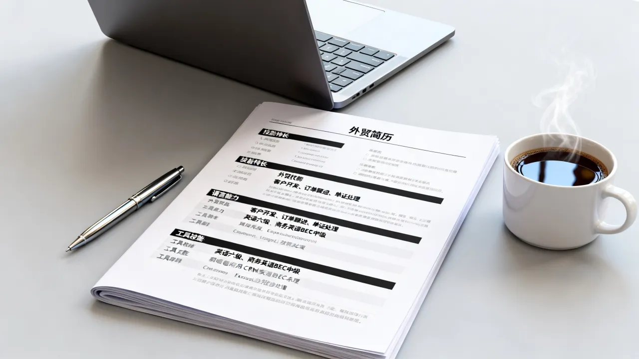 外贸简历怎么写,外贸业务员简历中的技能特长怎么写?-图3 外贸简历怎么写,外贸业务员简历中的技能特长怎么写?-图3