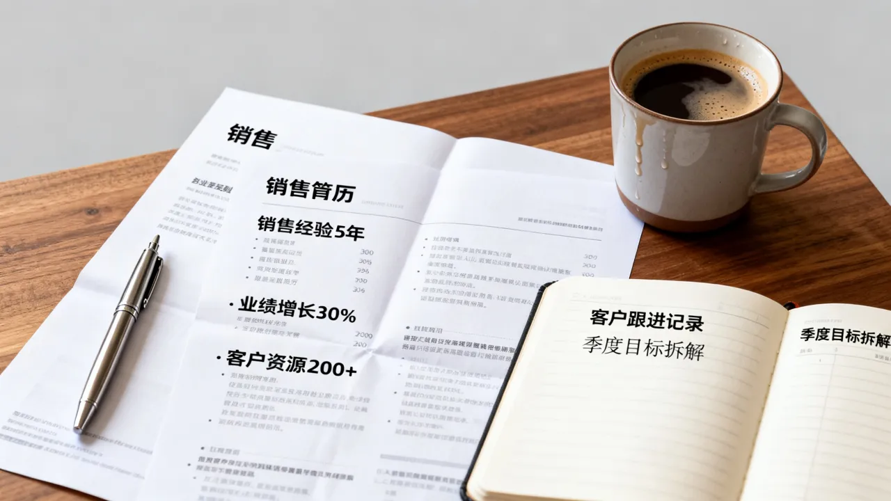 销售简历怎么填写才能吸引HR?怎么写销售简历模板范文,求职必看经验