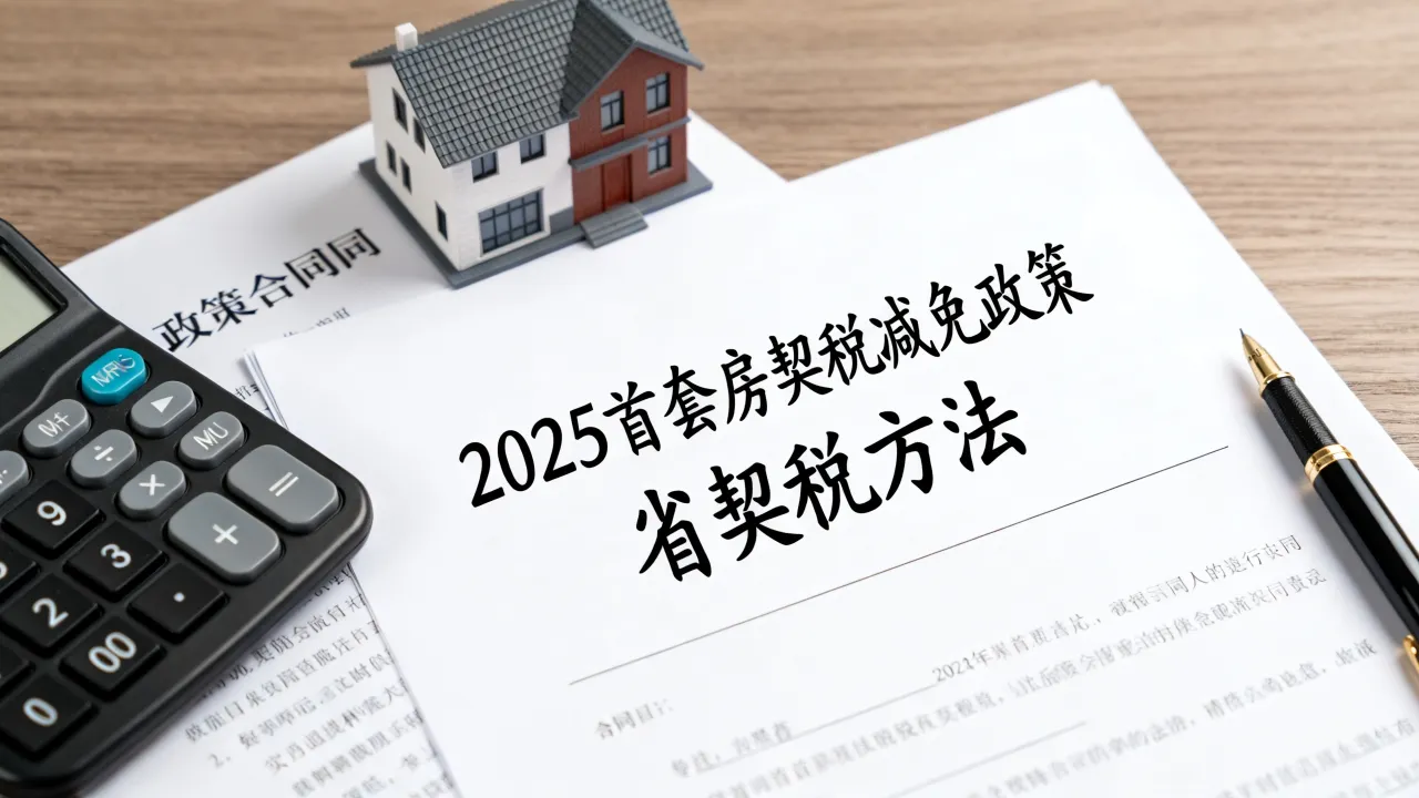 如何省契税,2025年首套房契税减免政策有哪些?