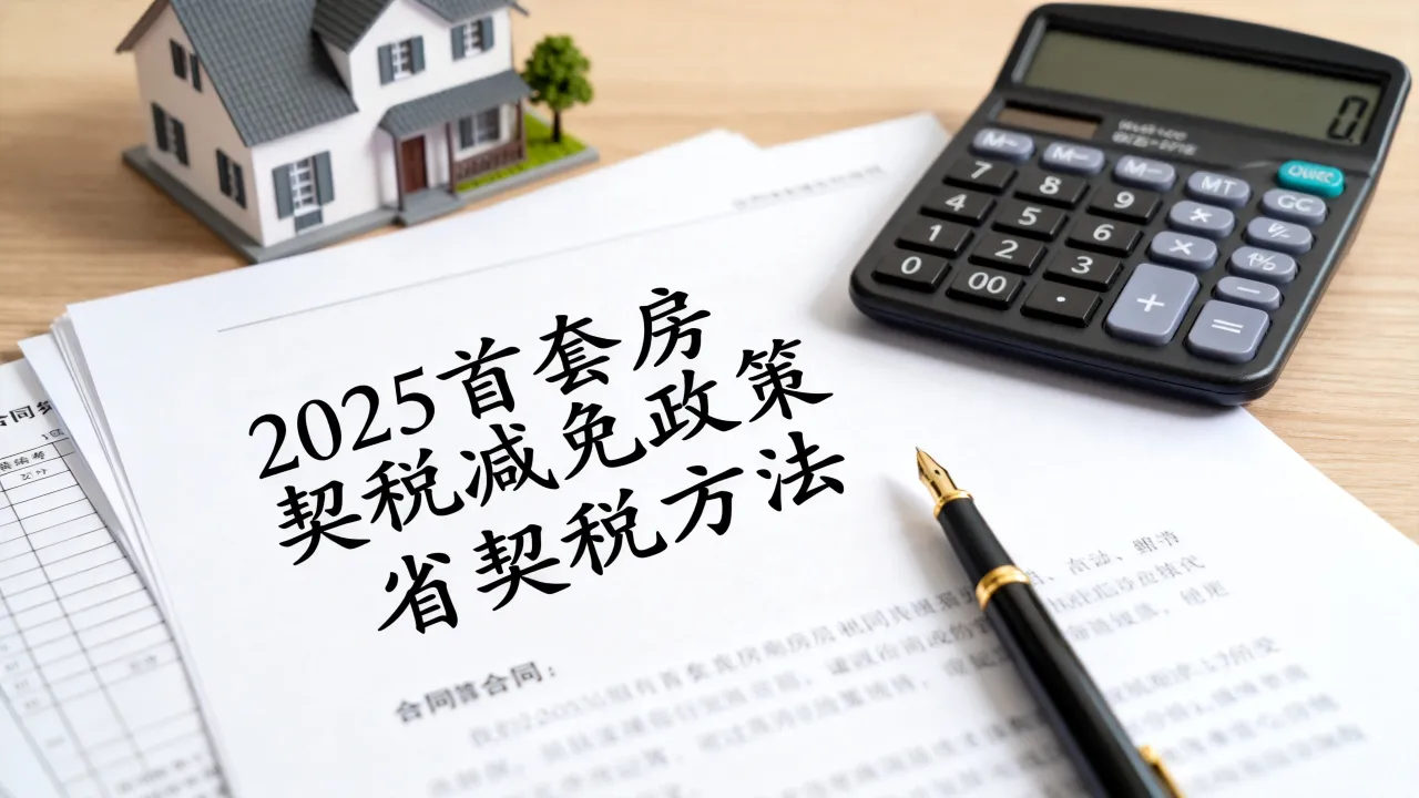 如何省契税，2025年首套房契税减免政策有哪些？-图3