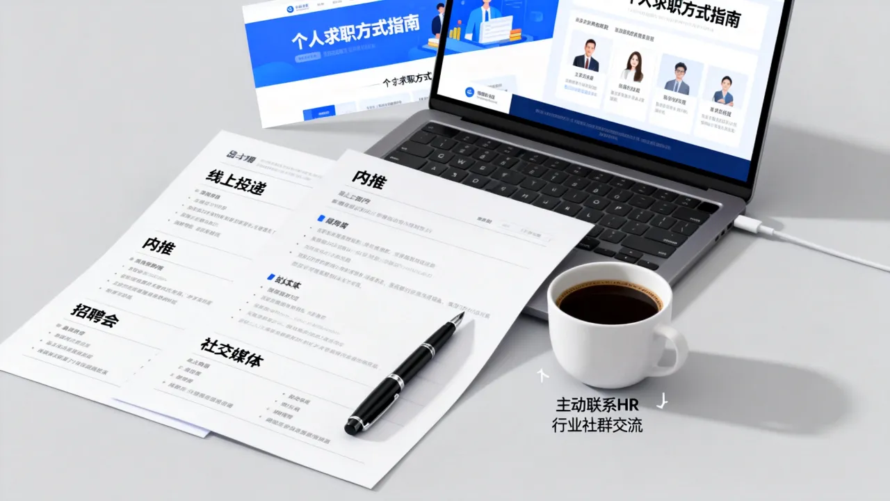 求职方式怎么写,个人求职方式有哪些种类?