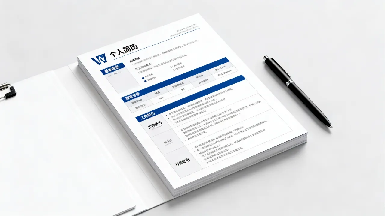 Word怎么设计简历,个人简历Word制作怎么排版吸引HR-图2 Word怎么设计简历,个人简历Word制作怎么排版吸引HR-图2