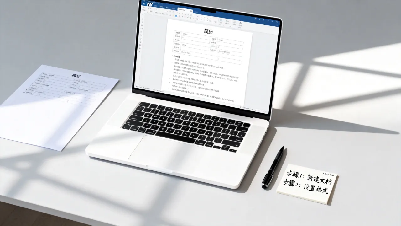 Word怎么写简历?Word制作简历有哪些步骤-图2 Word怎么写简历?Word制作简历有哪些步骤-图2