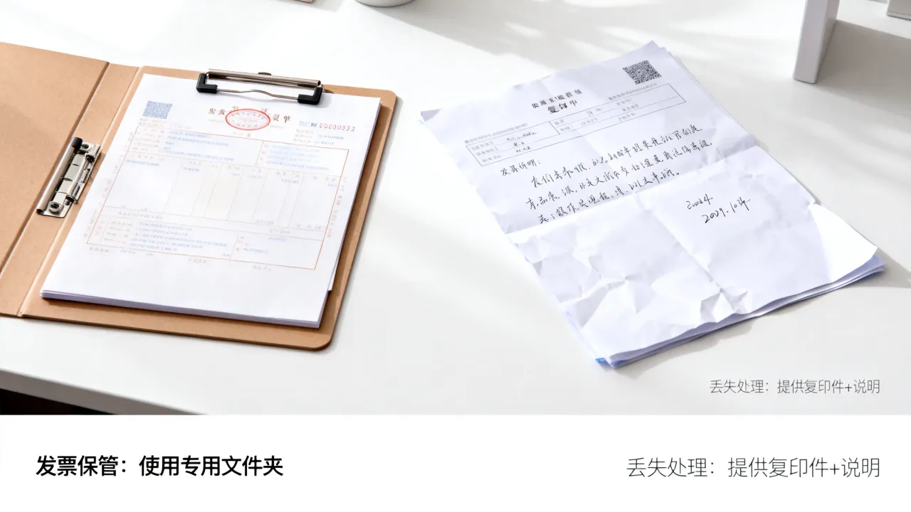 如何保管发票？发票丢失了怎么处理才能报销-图2