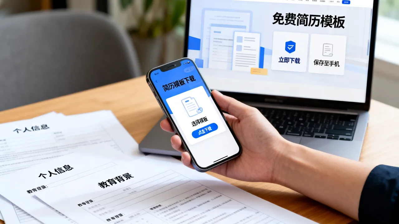 网上怎么下载简历，如何免费下载简历模板到手机？-图3